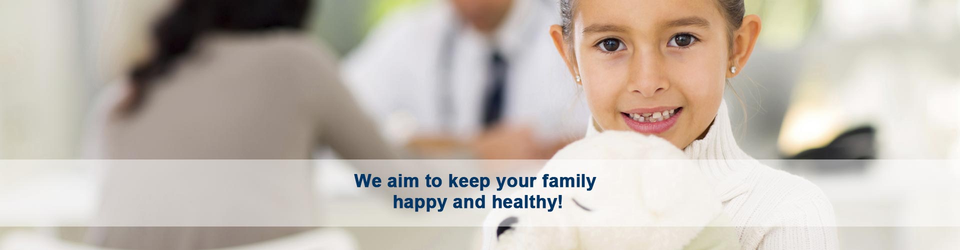 We want your family happy and healthy!<br> Call us today to schedule your vaccination!